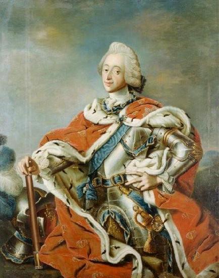 Carl Gustaf Pilo Portrait of King Frederik V of Denmark China oil painting art